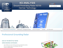 Tablet Screenshot of ks-groundradar.com